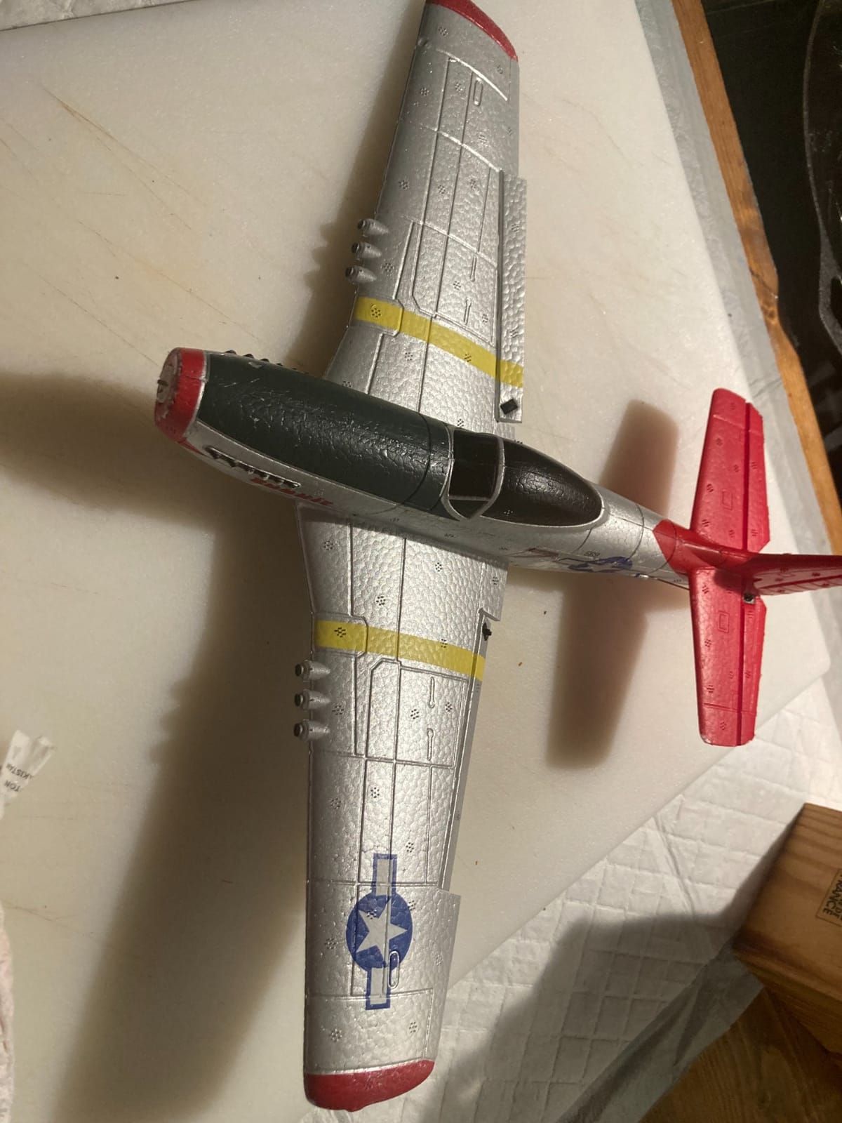 LEAMBE 4 Channel RC Plane, Ready to Fly Aerobatic Aircraft, Easy Control for Beginners, P51 Mustang RC Airplane customer photo 2