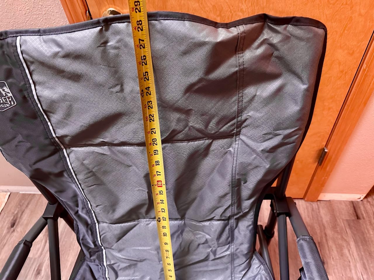 TIMBER RIDGE Oversized Folding Camping Chair High Back Heavy Duty for Adults Support up to 500lbs with Cup Holder, Side Pocket Cooler Bag customer photo 1