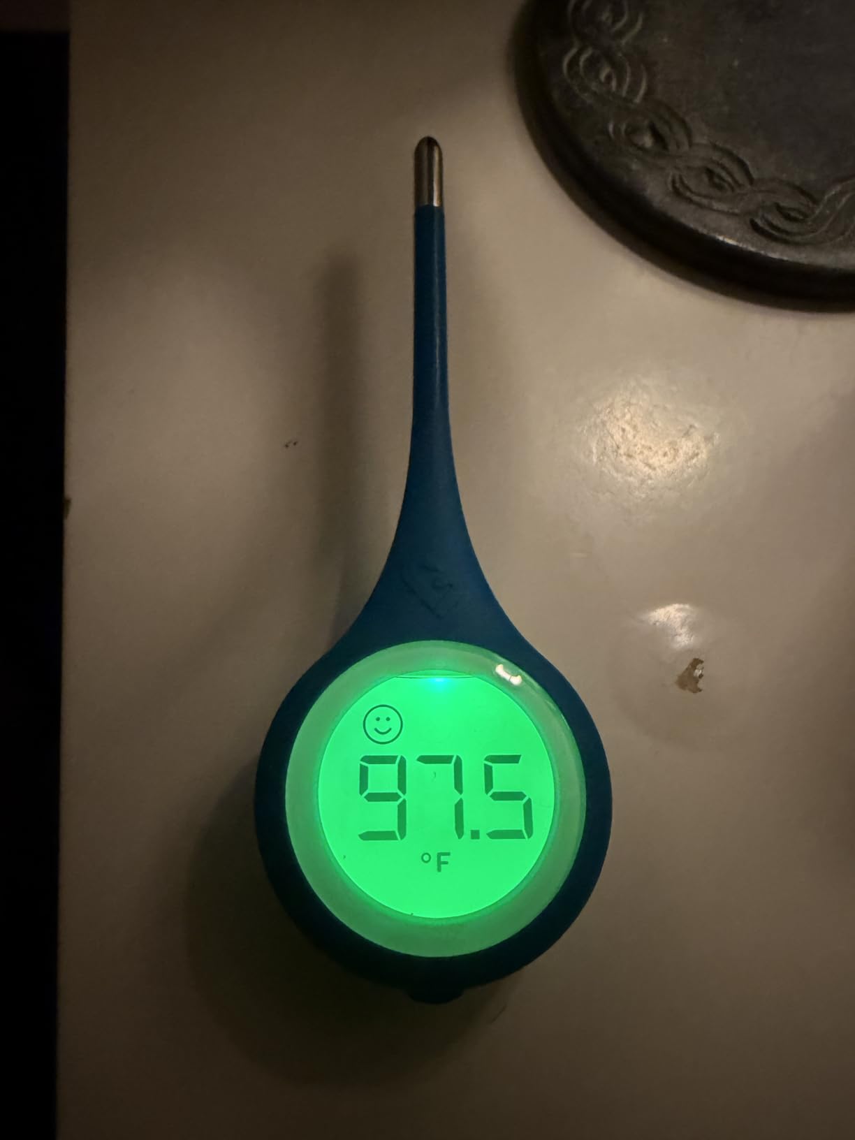 Kinsa QuickCare Smart Digital Thermometer for Adults, Kids and Babies, Oral, Rectal & Underarm Thermometer, App-Connected Fever and Symptom Tracking, Fast Accurate Readings customer photo 1