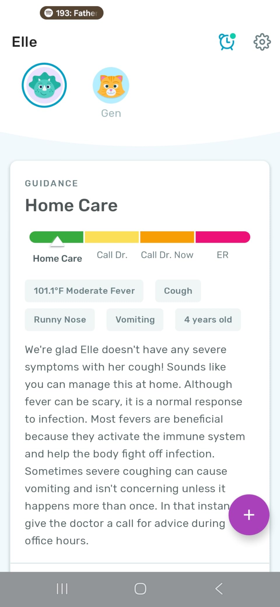 Kinsa QuickCare Smart Digital Thermometer for Adults, Kids and Babies, Oral, Rectal & Underarm Thermometer, App-Connected Fever and Symptom Tracking, Fast Accurate Readings customer photo 2