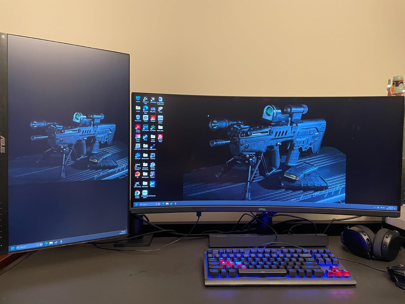 Dell Single Monitor Arm MSA20, Adjustable Arm customer photo 1