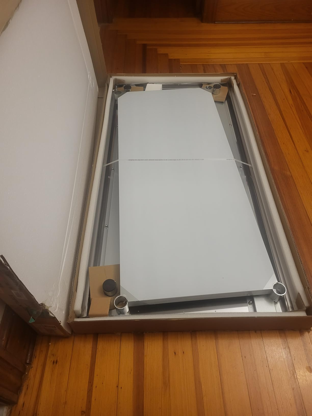 Profeeshaw Stainless Steel Prep Table 24''x60'' NSF Commercial Workbench | Metal Work Table, with Undershelf leveling feet; Heavy Duty Table for Kitchen, Restaurant, Home, Garage, Hotel, 18-gauge 430 customer photo 2