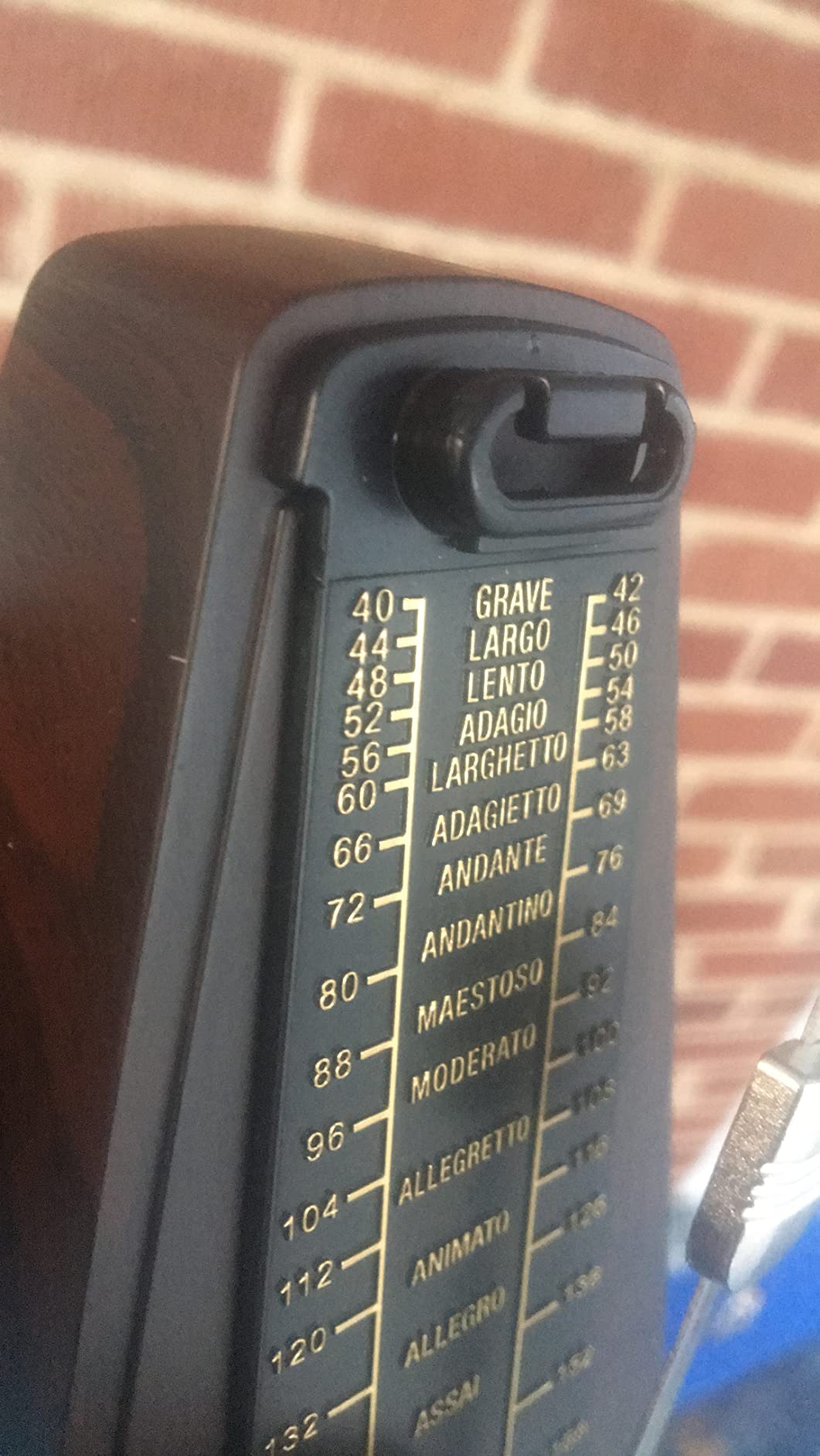 M350 AUPHY Mechanical Metronome with Accent Bell, Classic Shape, Accurate Beat, Multiple Beat Modes, Suitable for Piano Guitar Drums Violin Saxophone etc customer photo 1