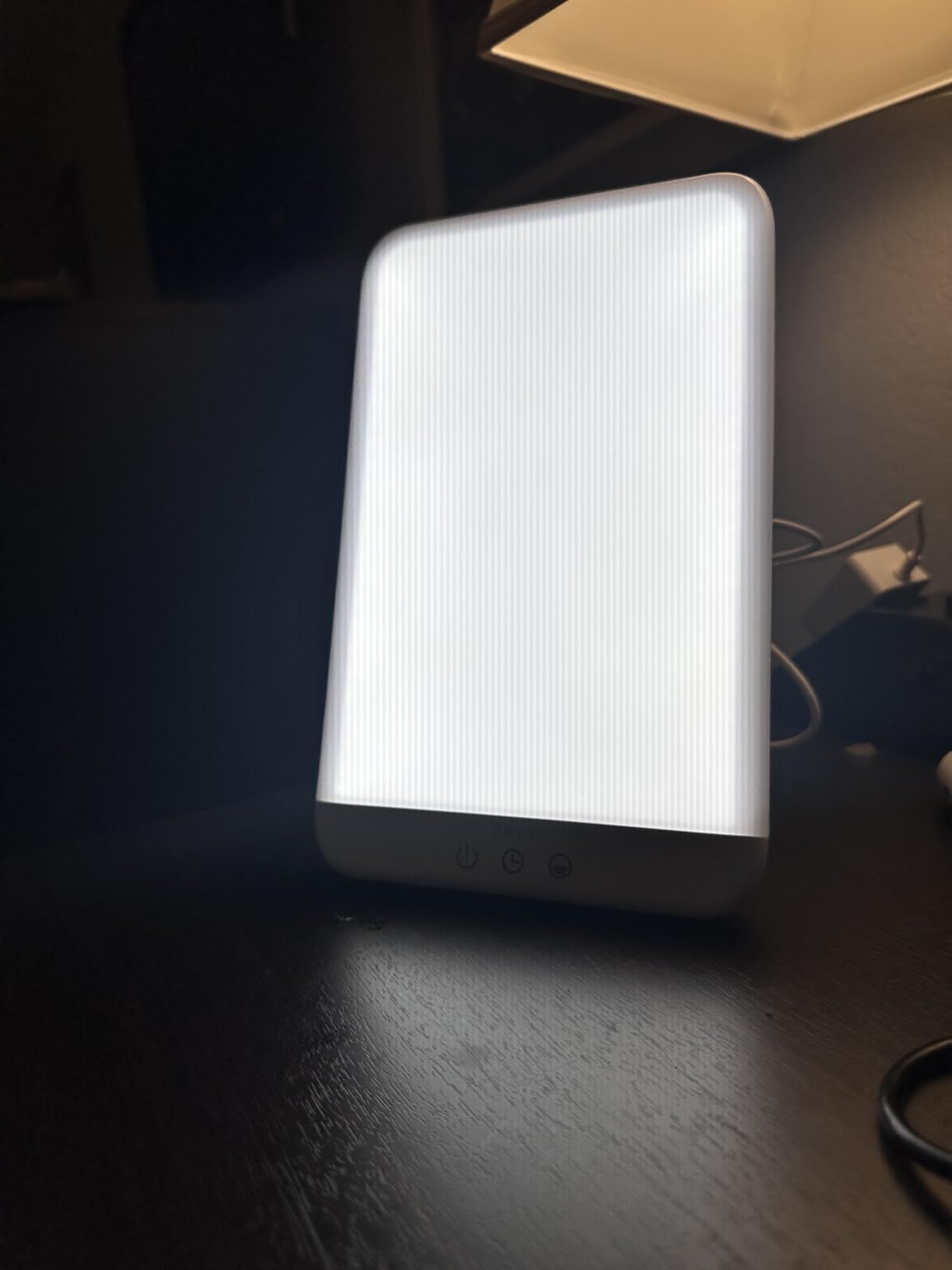Wobrikosee Light Therapy Lamp, Ultra-Thin UV-Free 10000 Lux Therapy Light, Timer Function, Adjustable Brightness Levels, Two Color Temperature, 90 Rotatable Stand for a Happy Life customer photo 2