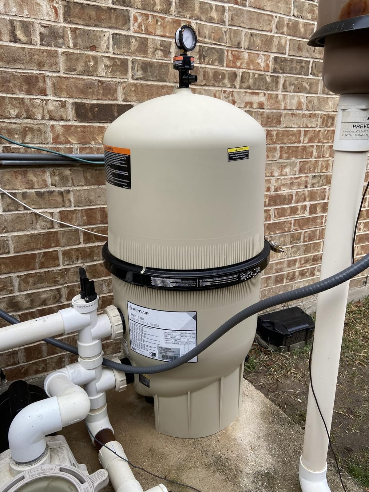 Pentair FNS Plus 48 Sq. Ft. DE Pool Filter (EC-180008) customer photo 1