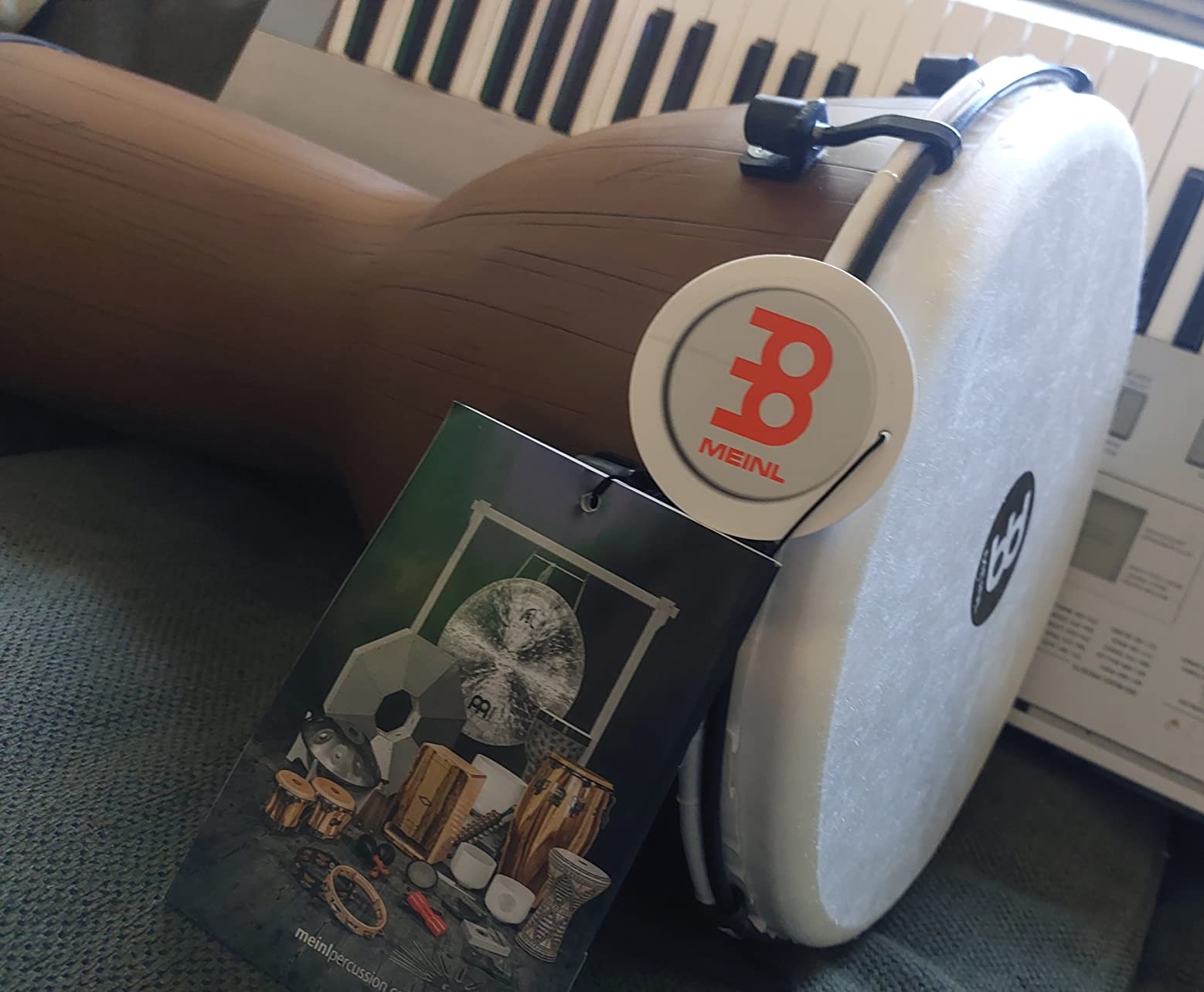 Meinl Djembe Hand Drum Circle Instrument with Synthetic Shell and Head, Alpine Series - Easy Tuning, 2-YEAR WARRANTY customer photo 1