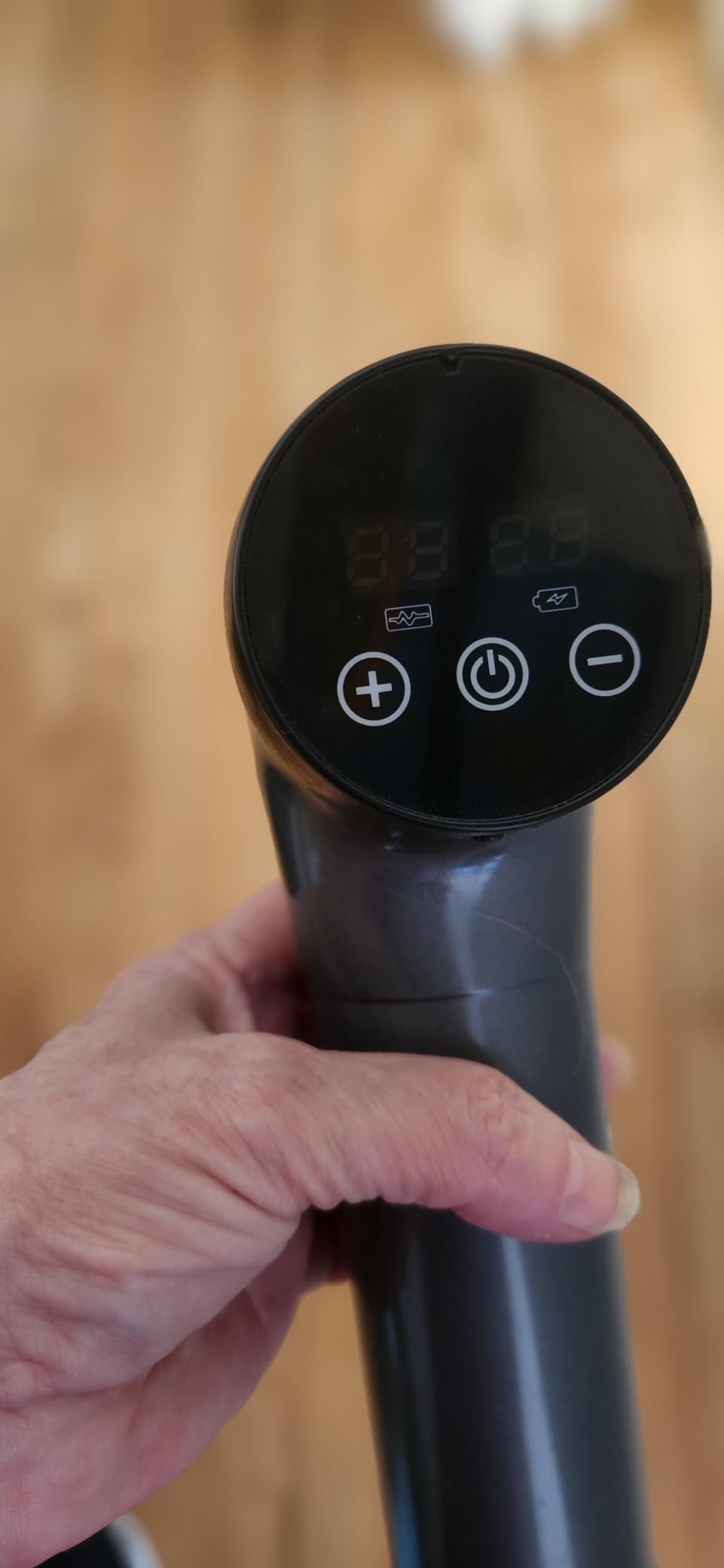 OLsky Massage Gun Deep Tissue 30 Speeds 9 Attachments Handheld (Grey) | Electric Muscle Massager, High-intensity Percussion, Massage Device for Pain Relief, Quiet and Powerful, Ideal for Recovery customer photo 2