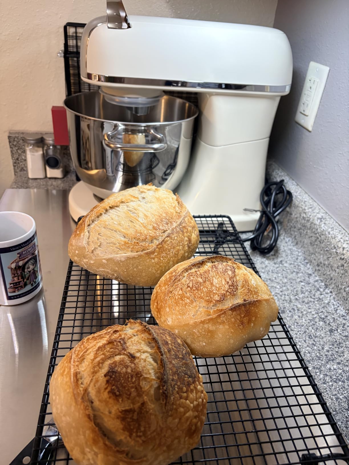 ZACME 8.4QT Commercial Stand Mixer 800W with Aluminum Die Casting Meets the Standard of NSF/ANSI 8-2023, Mixers Kitchen Electric Stand Mixer with Stainless Steel 8L Bowl, Dough Hook, Whisk and Beater customer photo 1