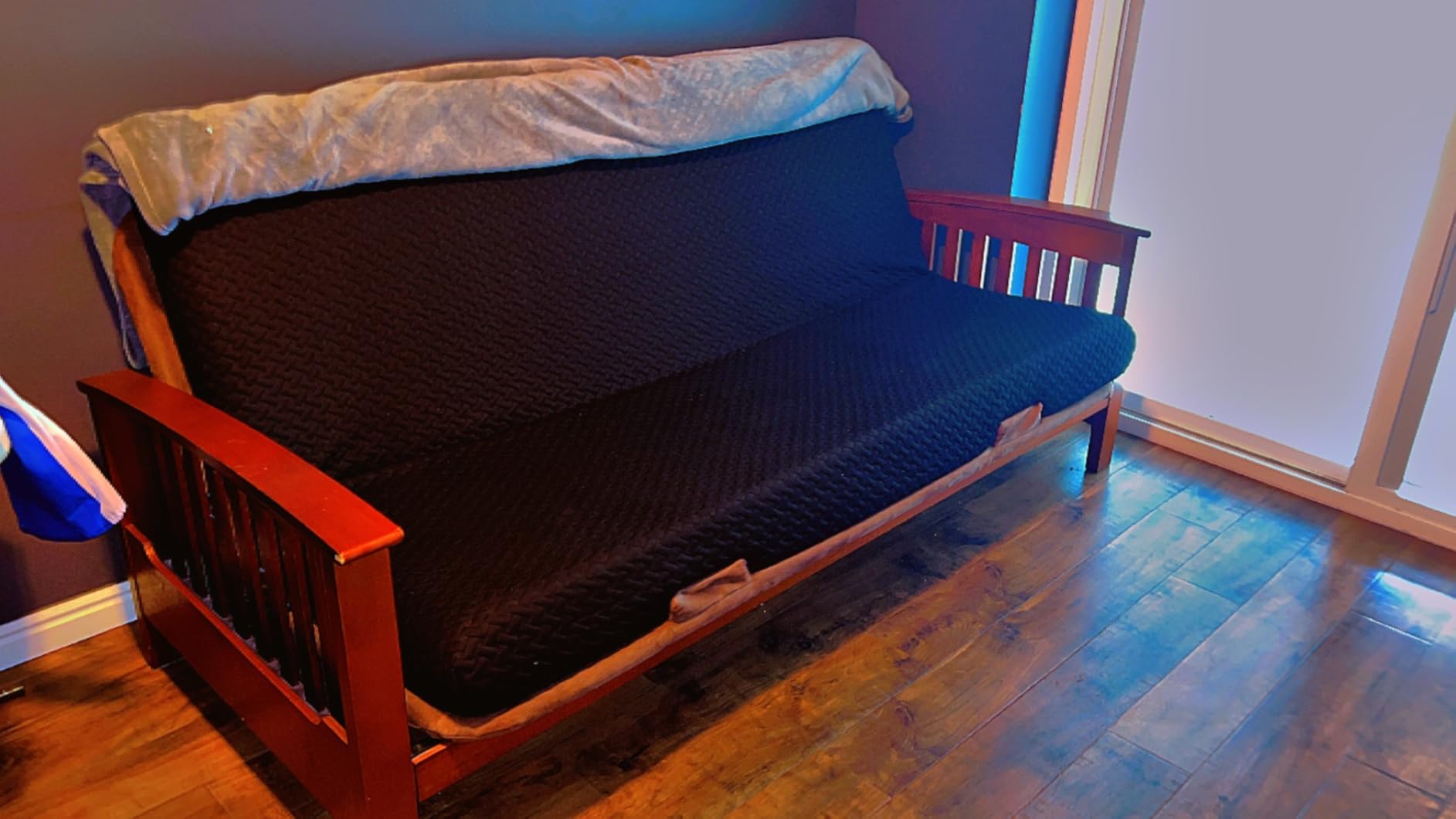 Milliard Memory Foam Futon Mattress - Full Size (Frame Not Included) (Grey) customer photo 1