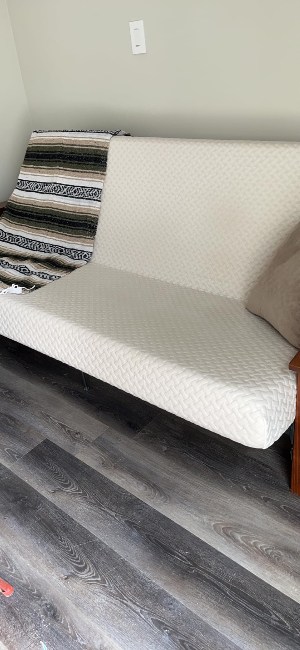 Milliard Memory Foam Futon Mattress - Full Size (Frame Not Included) (Grey) customer photo 2