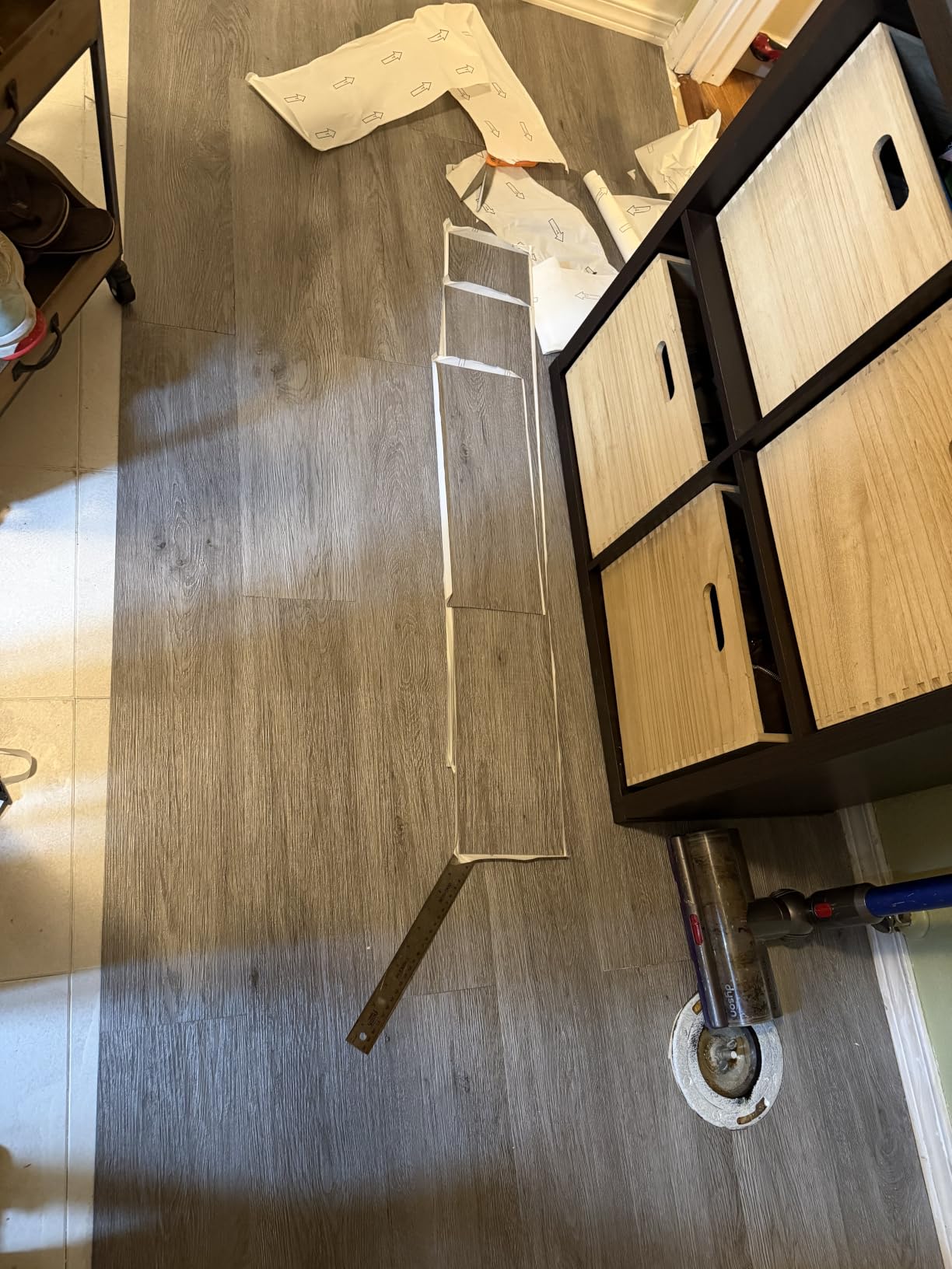 Art3d Peel and Stick Floor Tile Vinyl Wood Plank Samples Set of 8, Rigid Surface Hard Core Easy DIY Self-Adhesive Flooring customer photo 2