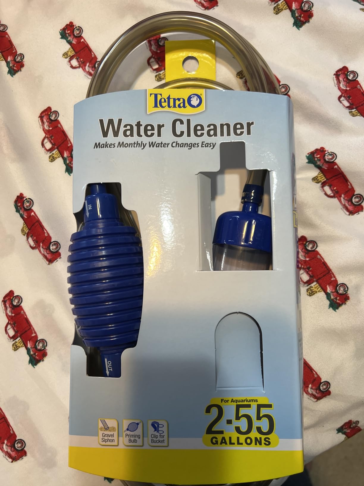 Tetra Water Cleaner Gravel Siphon for Aquariums Up to 55 Gal customer photo 1