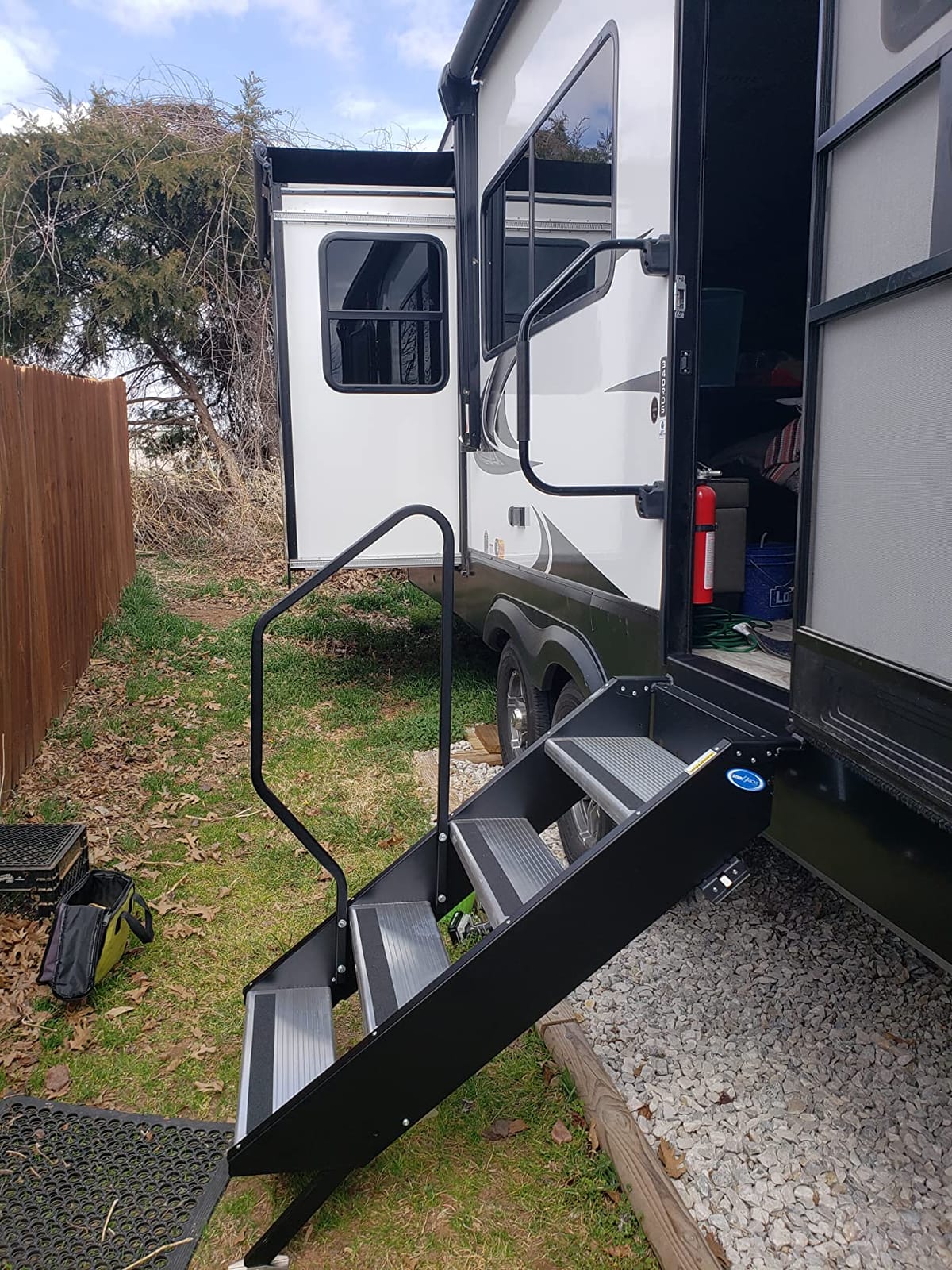 MORryde - STP-213 Step Above 2nd Generation RV Entry Step customer photo 1