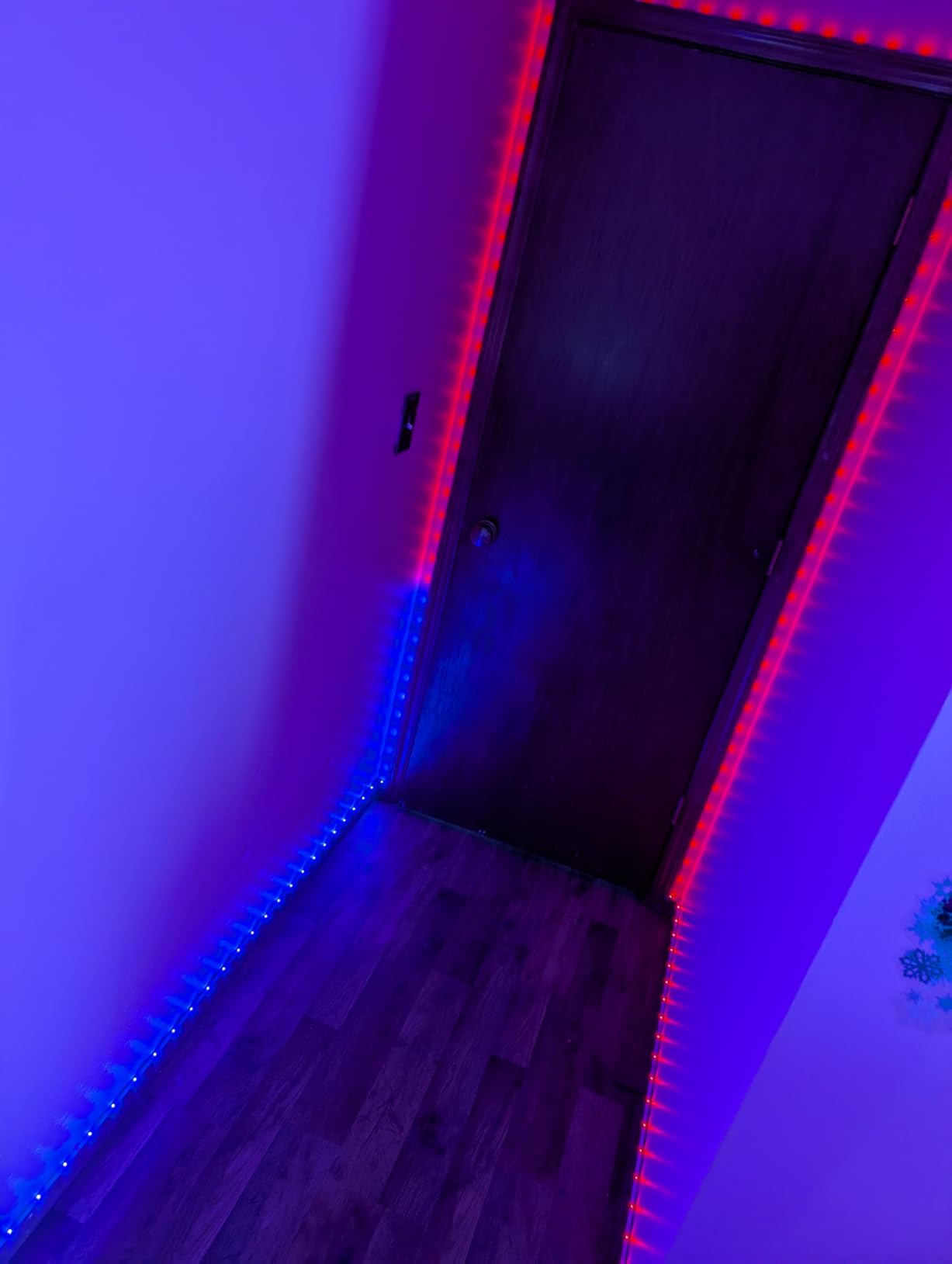 Tenmiro Led Lights for Bedroom 100ft (2 Rolls of 50ft) Music Sync Color Changing Strip Lights with Remote and App Control RGB Strip, for Room Home Party Decoration customer photo 1