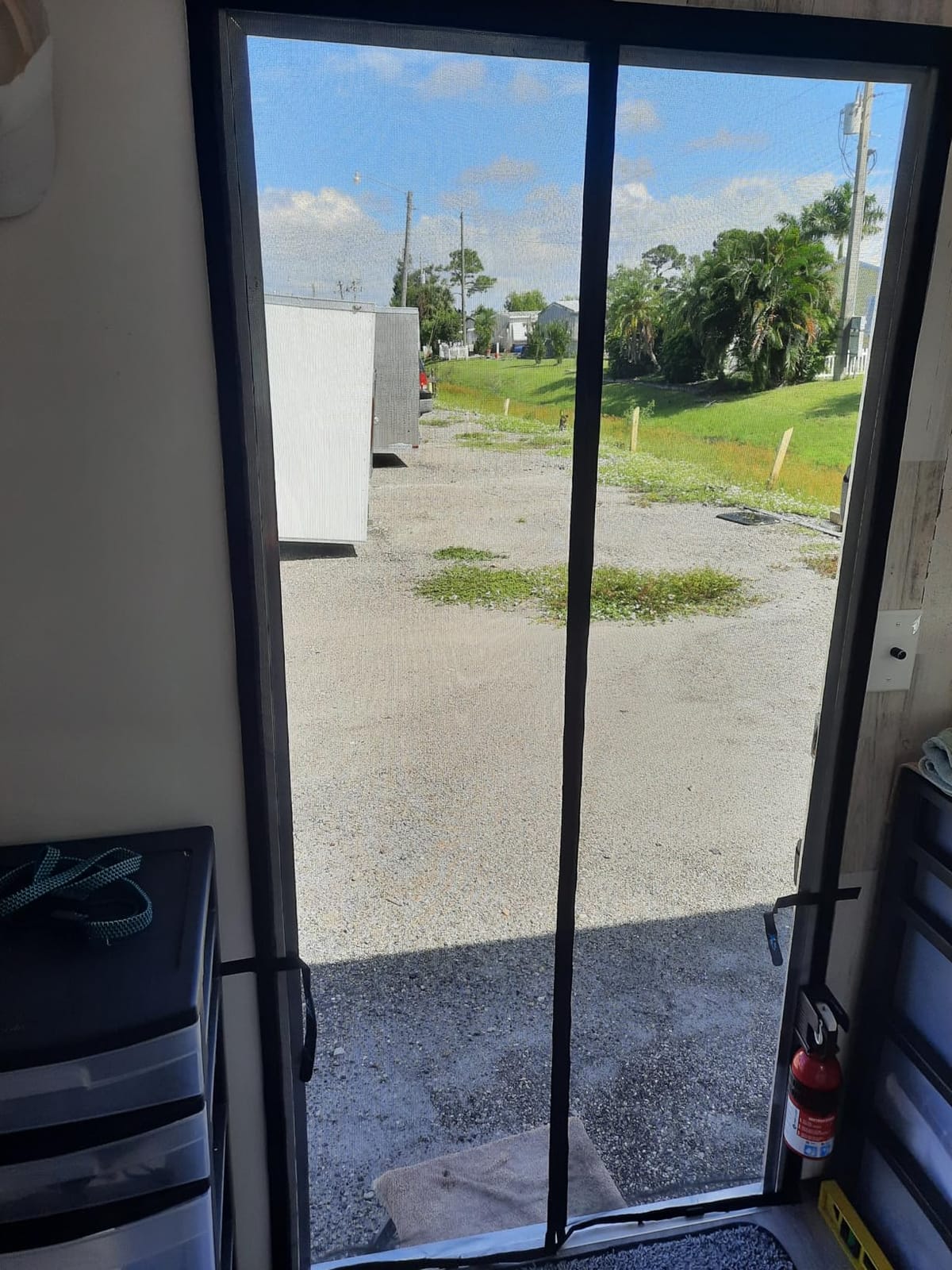 Flux Phenom Heavy Duty Fiberglass Magnetic Screen Door 38 x 82 Inch - Bugs Out, Breeze in - 9min Install Auto-Sealing Double Stitched Mesh, 52 Magnets, Hands Free for Patio Doors, Pet & Kid Friendly customer photo 2