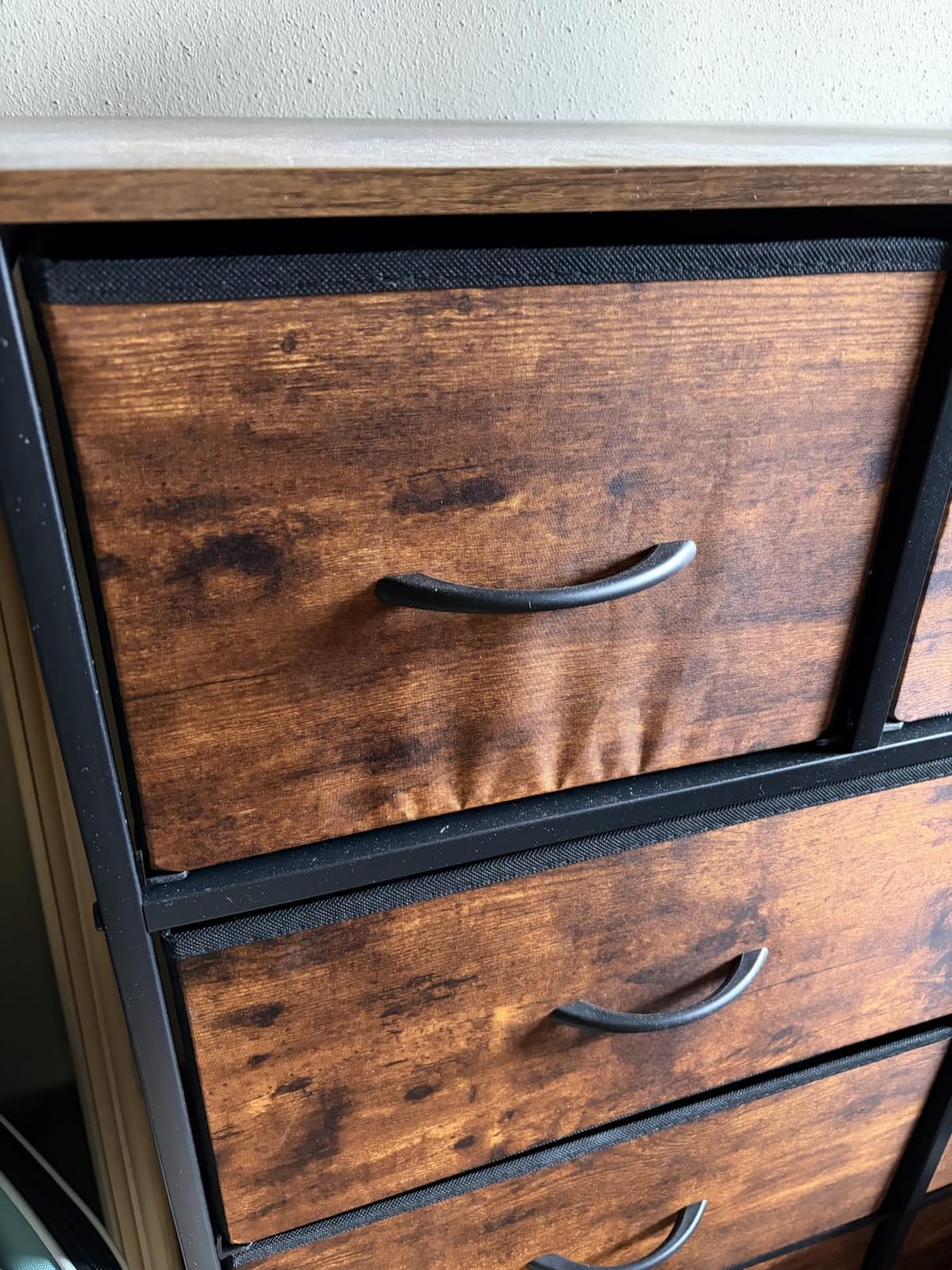 WLIVE Tall Dresser for Bedroom, 9 Drawer Chest of Drawers, Rustic Brown customer photo 1