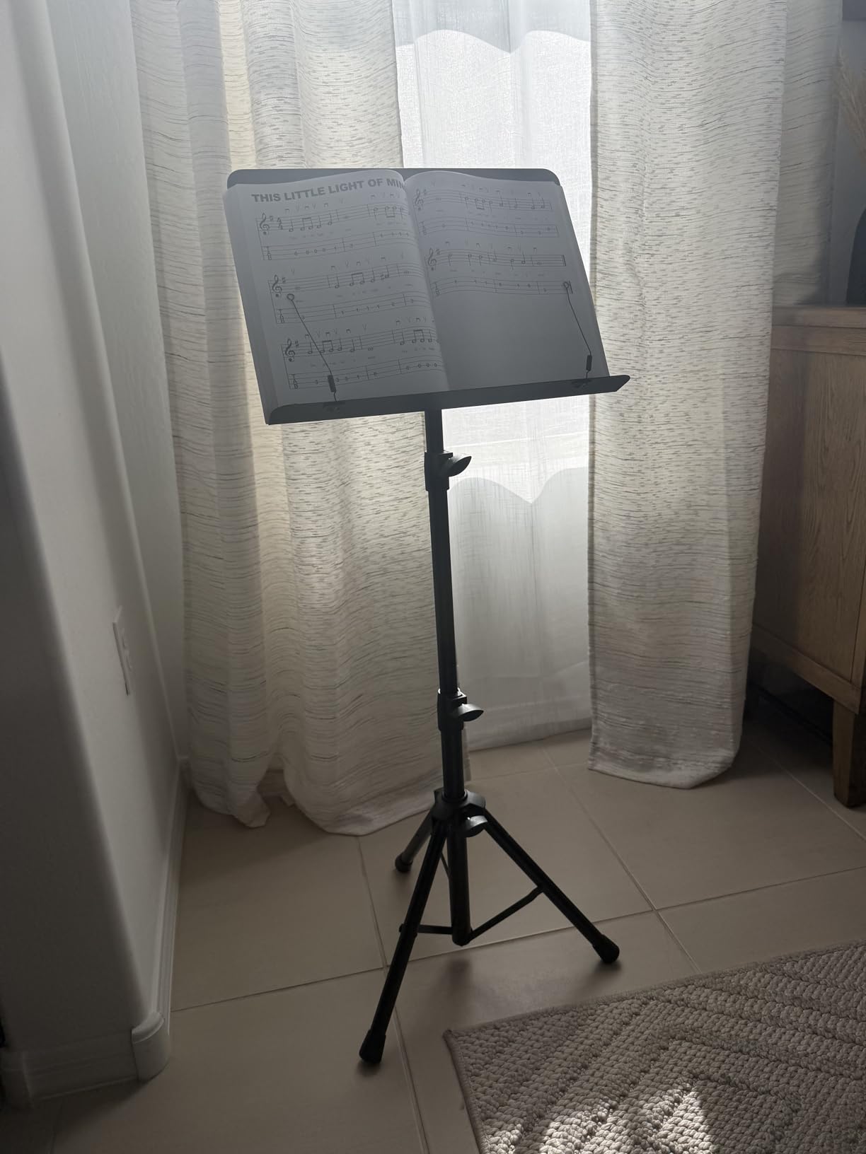 Vekkia Professional Portable Sheet Music Stand customer photo 2