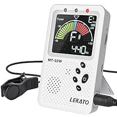 LEKATO Rechargeable Metronome Tuner 3-in-1 Digital Metronome Vocal Count | Tone Generator for Guitar, Bass, Violin, Ukulele, Clarinet, Chromatic, Clarinet, Trumpet, Flute, All Instruments, Black customer photo 1