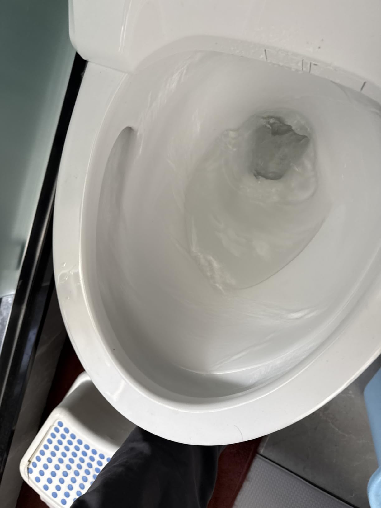 TOTO Drake Two-Piece Elongated 1.6 GPF TORNADO FLUSH Toilet with CEFIONTECT, Cotton White - CST776CSG#01 customer photo 1