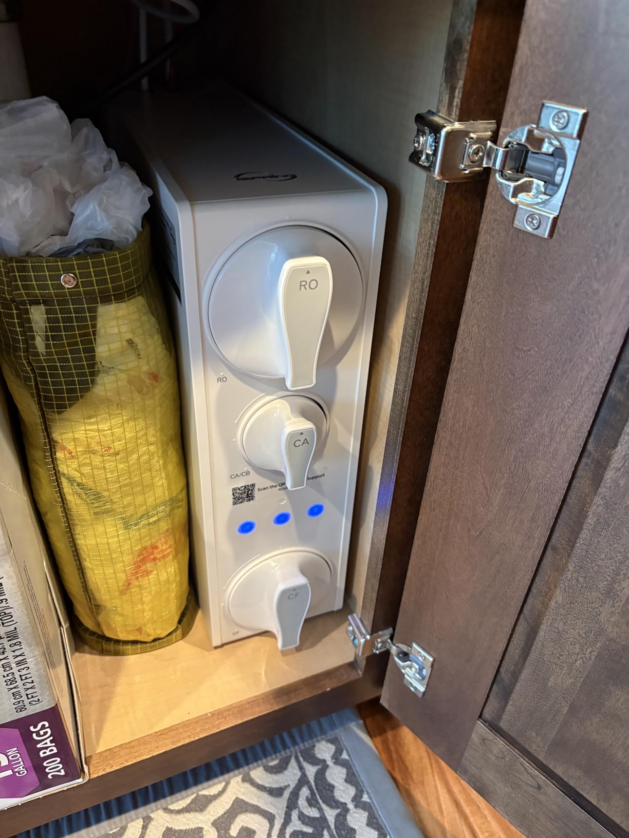 iSpring RO500AK Alkaline Reverse Osmosis System, NSF 58 Certified, 500 GPD | Under Sink Tankless RO Water Filter, Fill 8 oz in 10 s, 2:1 Low Drain Ratio, TDS PFAS Reduction, Auto Flush, Filter Reminder customer photo 1