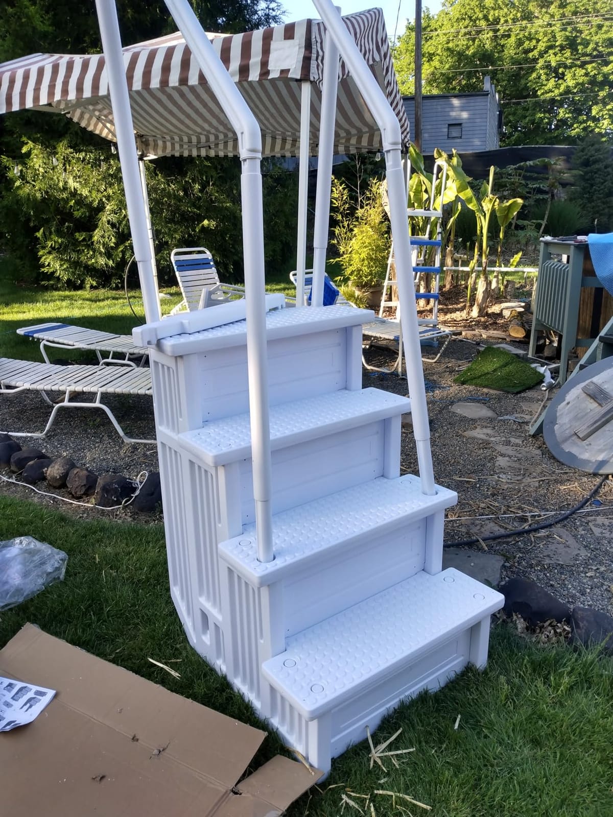 Doheny's Pool Step for Above Ground Swimming Pools customer photo 1