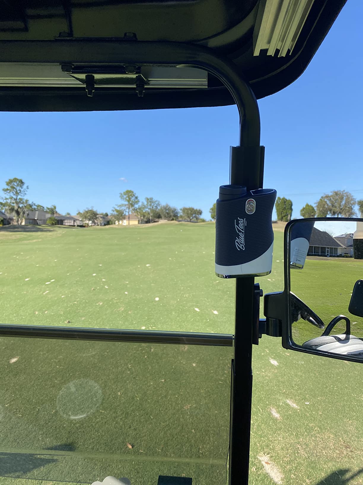 Blue Tees Golf Series 3 Max+ Golf Rangefinder with Slope Switch, 1000 Yards Range Finder, 6X Magnification Laser Rangefinder, Slope Measurement, Magnetic Strip, Flag Pole Locking with Pulse Vibration customer photo 2