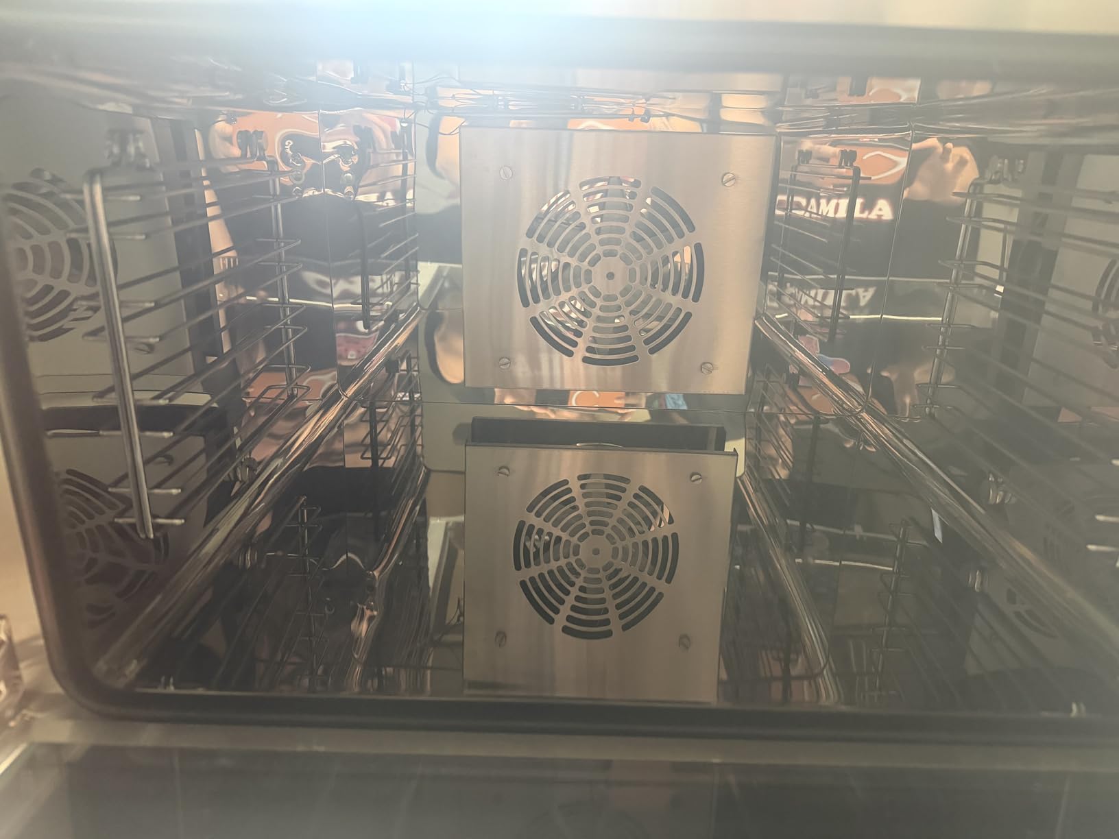 Kratos Commercial Countertop Oven | Half-Size Electric Convection Oven | Holds Four Half Size Sheet Pans | 1.5 Cubic Ft. | ETL Certified | 120V, 1600W (29M-002) customer photo 2