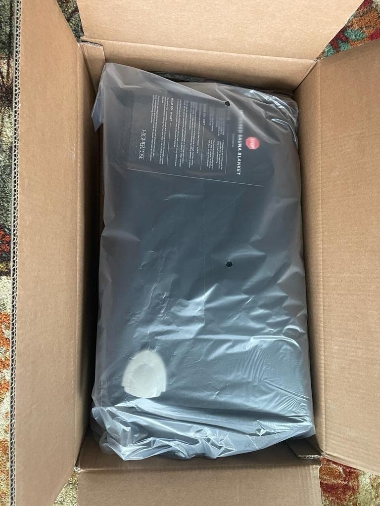 HigherDOSE Infrared Sauna Blanket - Sauna Blanket with Low EMF for Personal Sauna at Home - Portable Infrared Sauna for Full-Body Detox, Muscle Recovery & Glowing Skin - Home Spa Experience customer photo 2
