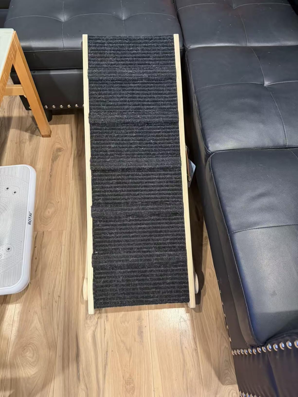 Dog Ramp for Bed - Foldable Small to Large Dog Ramp for Couch - 6 Adjustable Height from 12