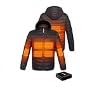 Heated Jacket, Lightweight Heating Jackets with 12V Power Bank, 6 Areas Winter Coat for Men and Women customer photo 1
