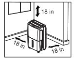 Waykar 150 Pint 7000 Sq.Ft Dehumidifier for Basement with Drain Hose & Tank, 90 deg Auto Swing, 30%-80% Humidity Control, Whole-House Dehumidification, Auto-defrost customer photo 1