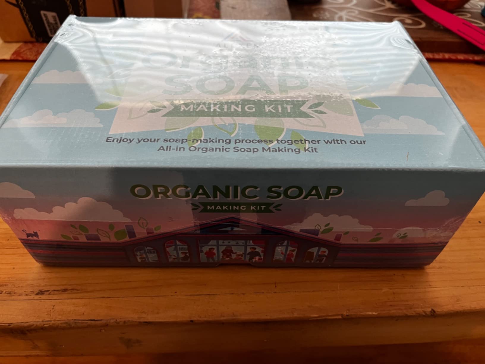 ALEXES Organic Soap Making Kit for Adults - Gift Soap Kit Making for Adults Natural - Make Your Own Soap Kit - Soap Making Supplies - Homemade Soap Maker Kit - Soap Making Molds Set customer photo 2
