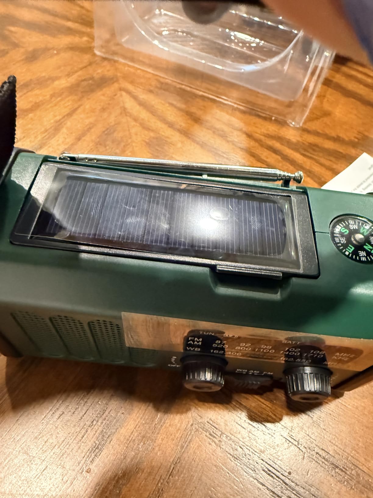 Leaton Hand Crank Emergency Radio, NOAA Weather Radio AM/FM, 10000mAh | Solar charging, Rechargeable Battery Powered, USB-C Charger, Flashlight, SOS Alarm, for Camping Survival Emergencies customer photo 1