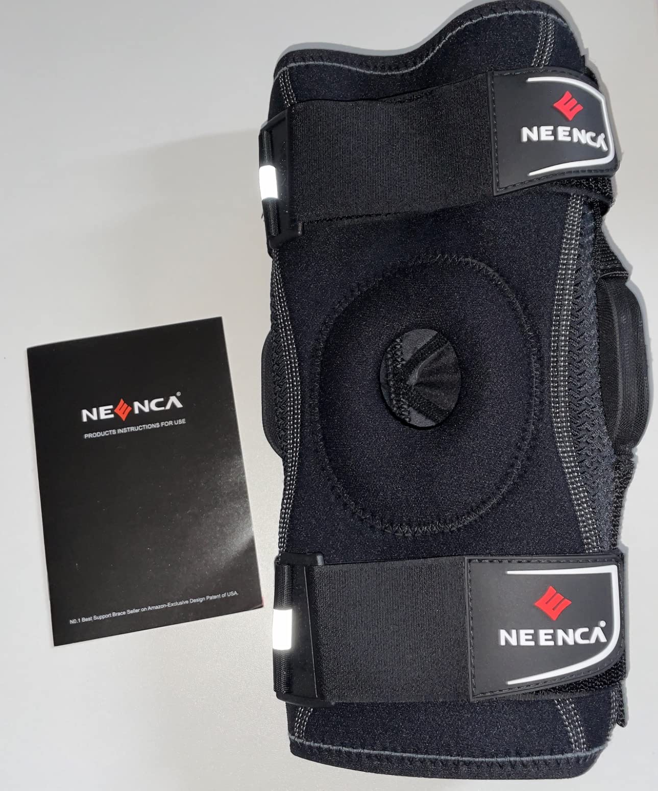 NEENCA Professional Knee Brace, Hinged Knee Support for Women & Men Relief | Removable Dual Side Stabilizers, Medical for Knee Pain Relief, Joint Stability, Meniscus Tear, ACL, PCL, MCL, Sports, Workout customer photo 2