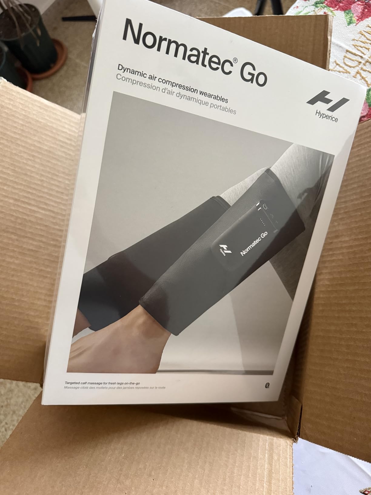 Hyperice Normatec Go Wireless Mobile Dynamic Air Compression Calf Muscles customer photo 2