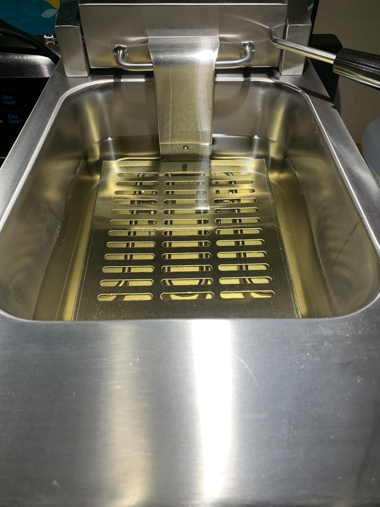 CROSSON 6L Electric Countertop Deep Fryer Extra Large with Drain, Timer, Basket and Lid for Restaurant Use 120V, 1800W Commercial Deep Fryers customer photo 2