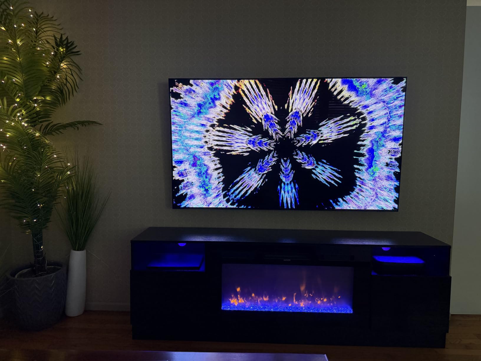 oneinmil Fireplace TV Stand with 36