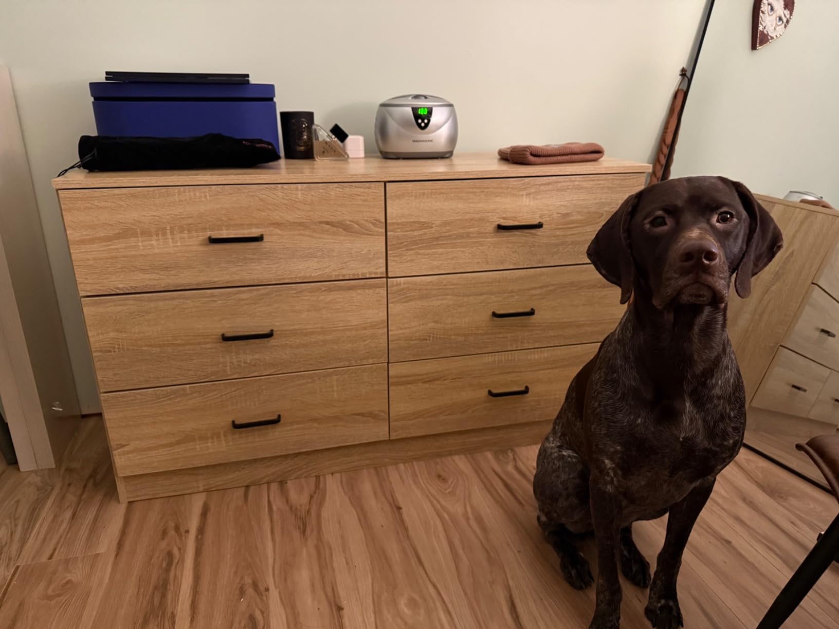 Bigbiglife Dresser for Bedroom, 6 Drawer Double Dresser with Deep Drawers (Light Oak) customer photo 2