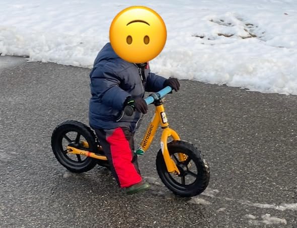 Retrospec Cub Toddler Balance Bike for Ages 18 Months - 3 Years - 12in No-Pedal Beginner Bicycle with Adjustable Seat, Puncture-Proof Tires & Safe Low Frame Design customer photo 2