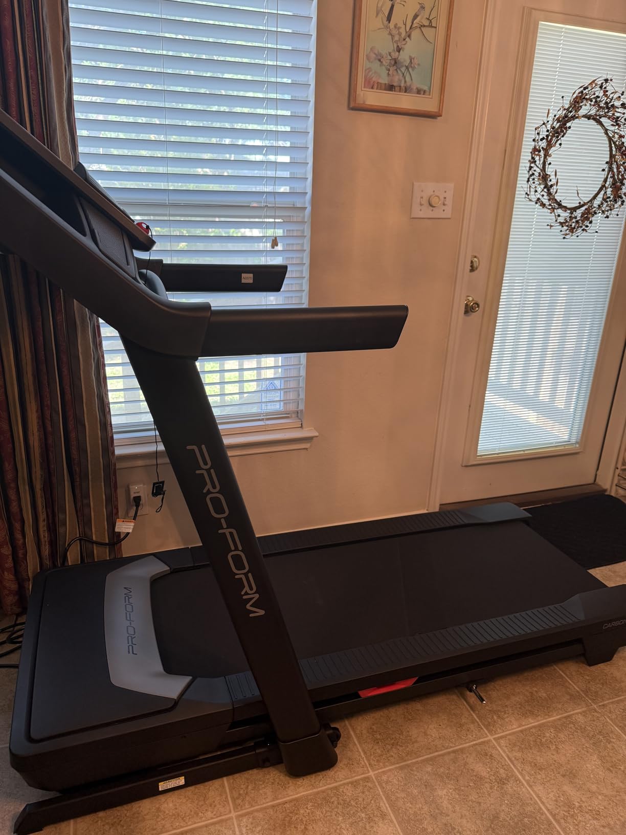 ProForm Carbon Series Treadmills | Foldable Treadmill for Running and Cardio Workouts with Shock Absorbing Cushioning to Reduce Joint Impact customer photo 2