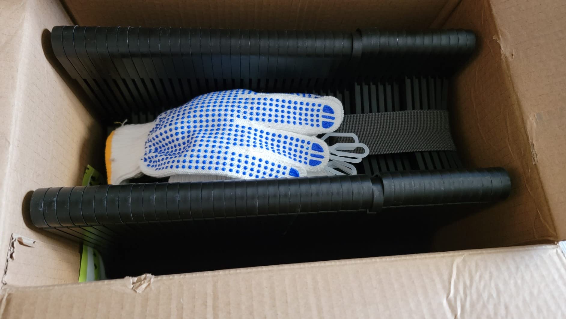 RVMATE RV Sewer Hose Support, 20 Feet, Black | Quick Set-up Septic Hose Support, Includes Gloves & Organization Strap customer photo 2