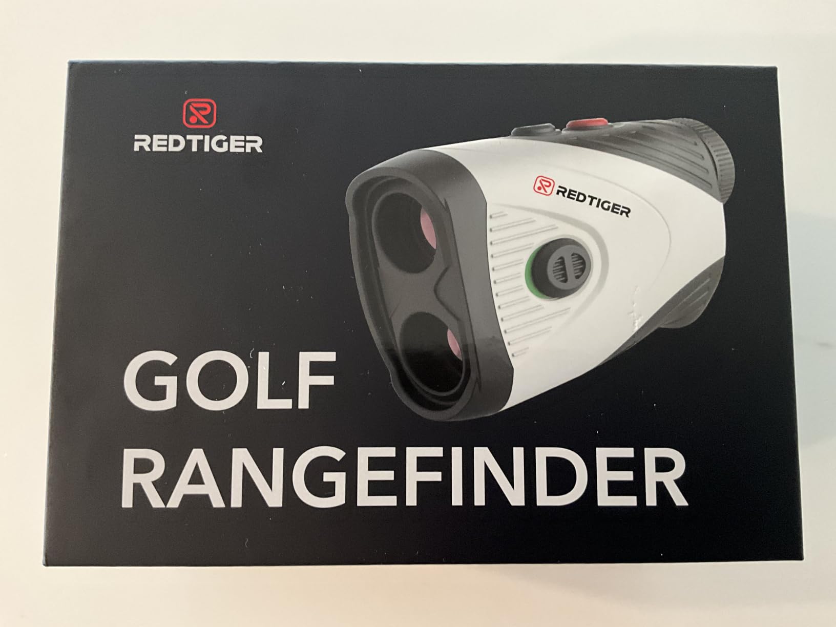 REDTIGER Golf Rangefinder with Slope Switch, 1200 Yards Range Finder Golfing, 7X Magnification, Flag Pole Locking Vibration, Rechargeable Range Finders with Magnet Stripe, GolfVue Series 1 customer photo 2