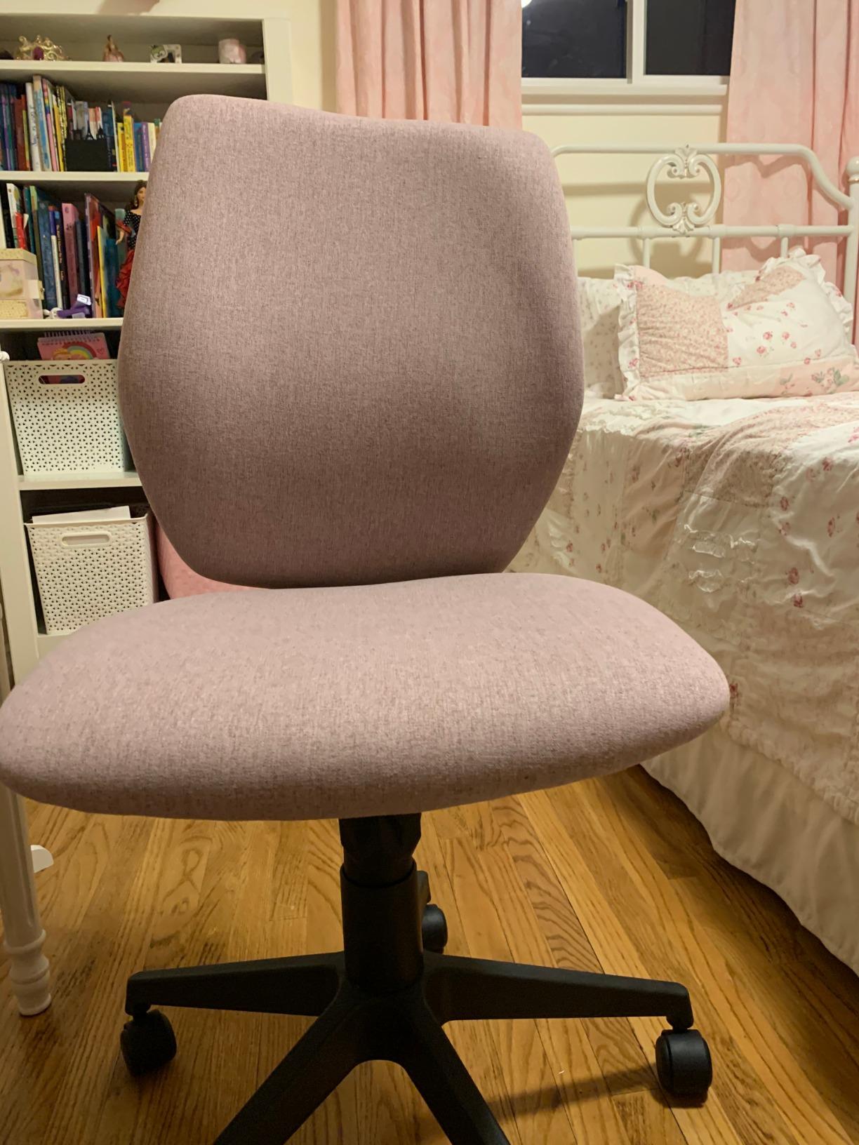 Home Office Chair Ribbed, Modern Leather Conference Room Chairs, Ergonomic Office Desk Chair, High Back Executive Computer Chair, Adjustable Swivel Chair with Arms (Black) customer photo 1