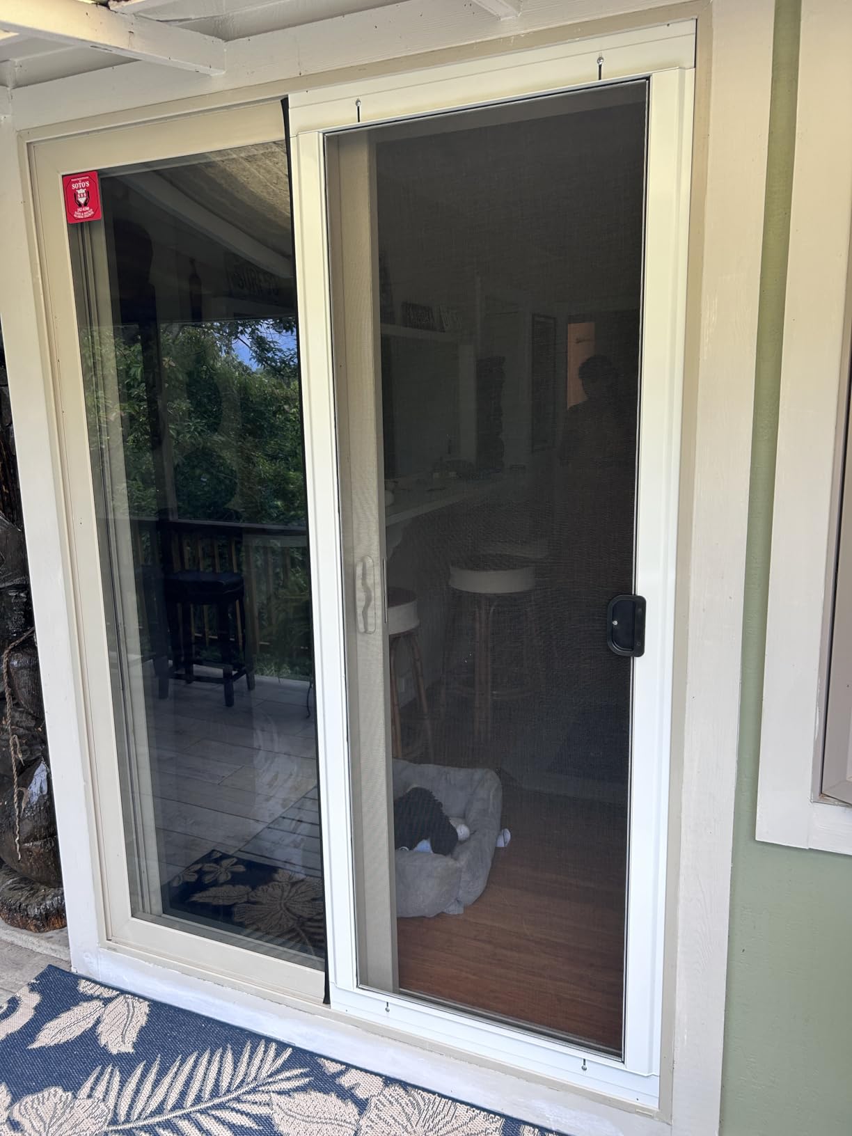 RiteScreen KD Mfit Sliding Screen Door Replacement, Ready-to-Assemble, Easy DIY, White, 36