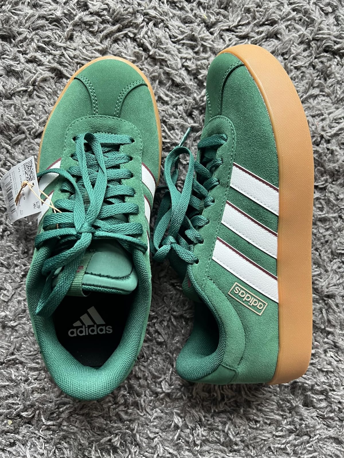 Adidas Mens VL Court 3.0 Sneakers Shoes Casual customer photo 2
