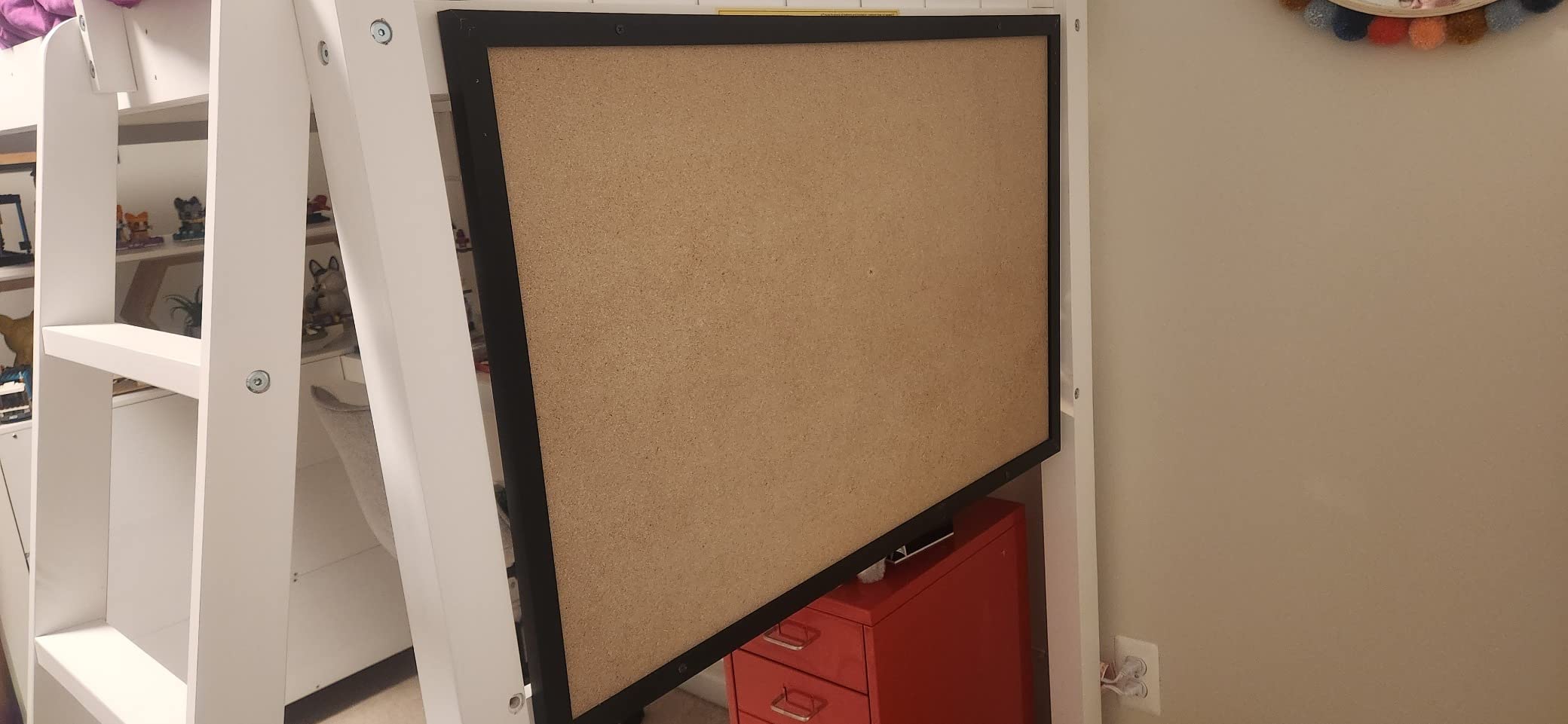 VEVOR 24 x 36 Cork Board, Large Bulletin Board with Black MDF Frame customer photo 2