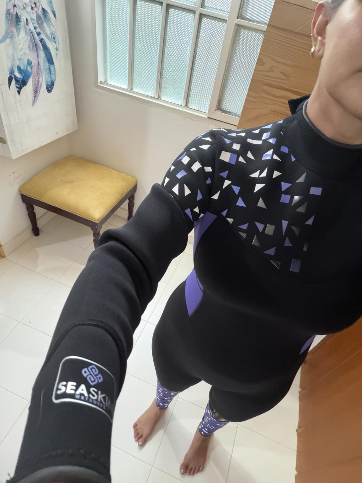 Seaskin Full Wetsuits for Men Womens 3mm Back Zip customer photo 1