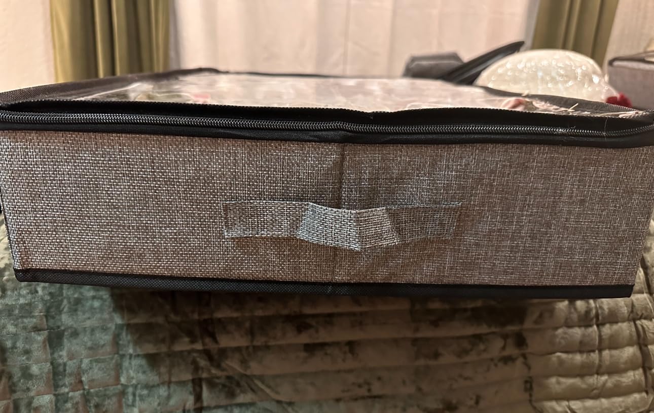 Under Bed Storage Containers 4 Pack Reinforced Underbed Organizer Box customer photo 1