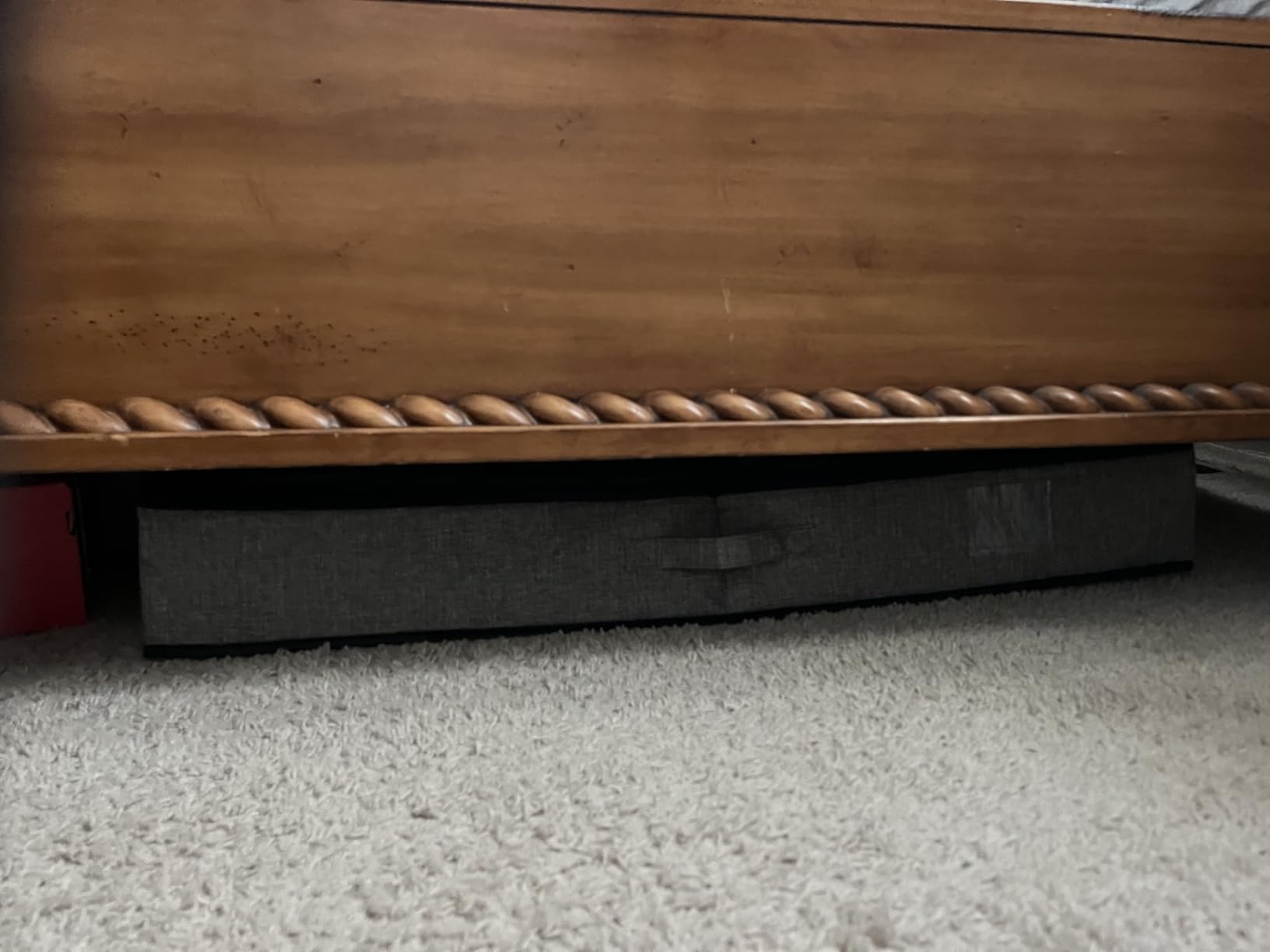 Under Bed Storage Containers 4 Pack Reinforced Underbed Organizer Box customer photo 2