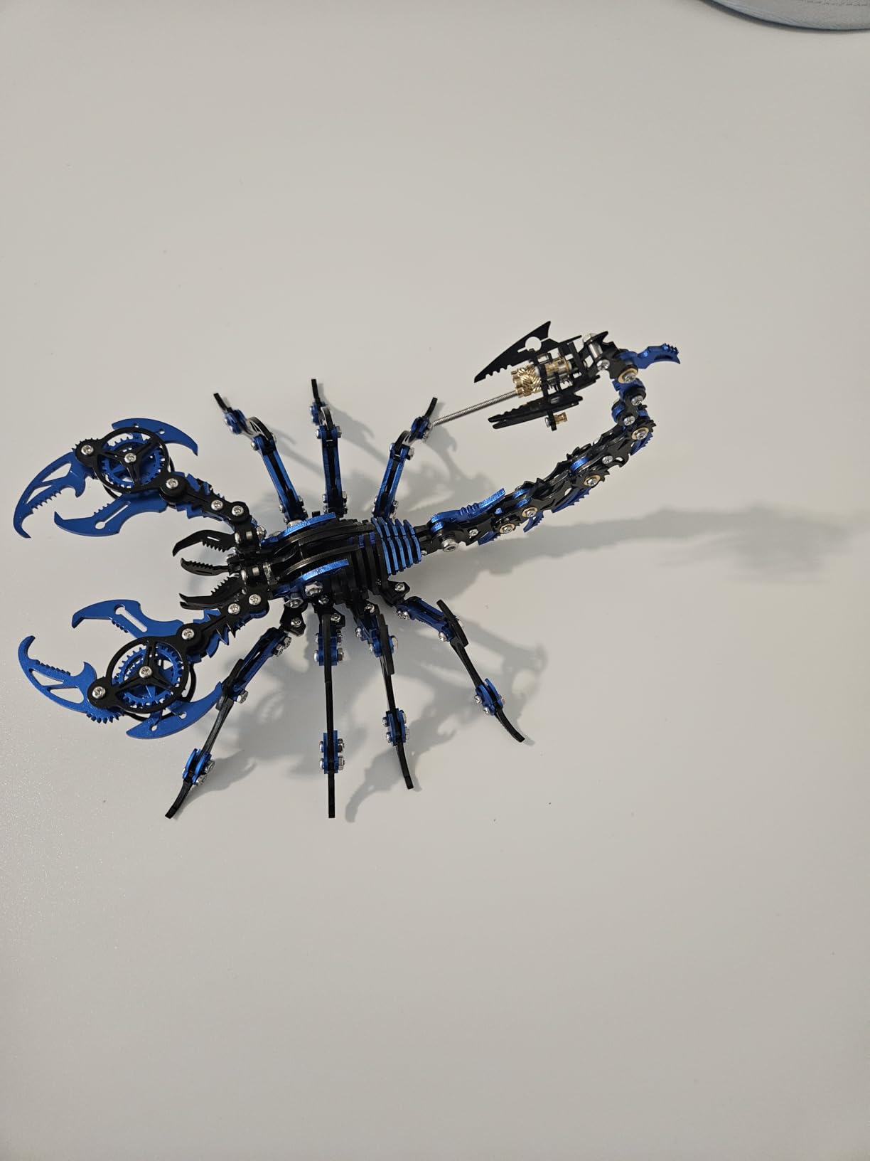 3D Metal Puzzles for Adults, Metal Model Kits Scorpion Metal Building Kit customer photo 2